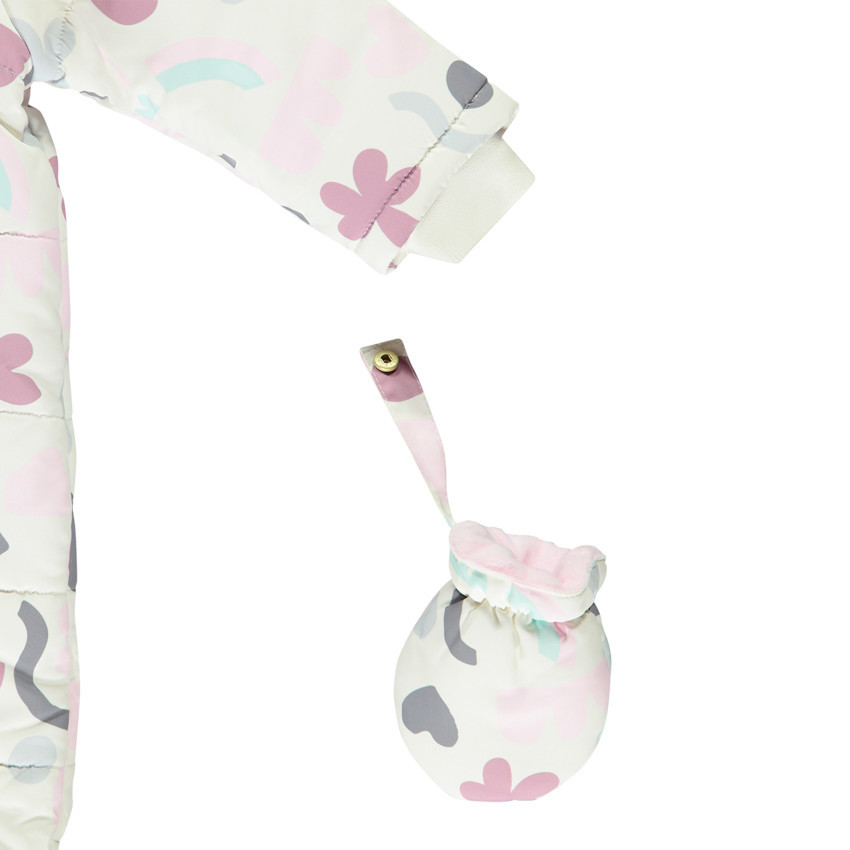 Pilotenpak met arty print voor meisjes met verschillende afwerkingen afhankelijk van de leeftijd 