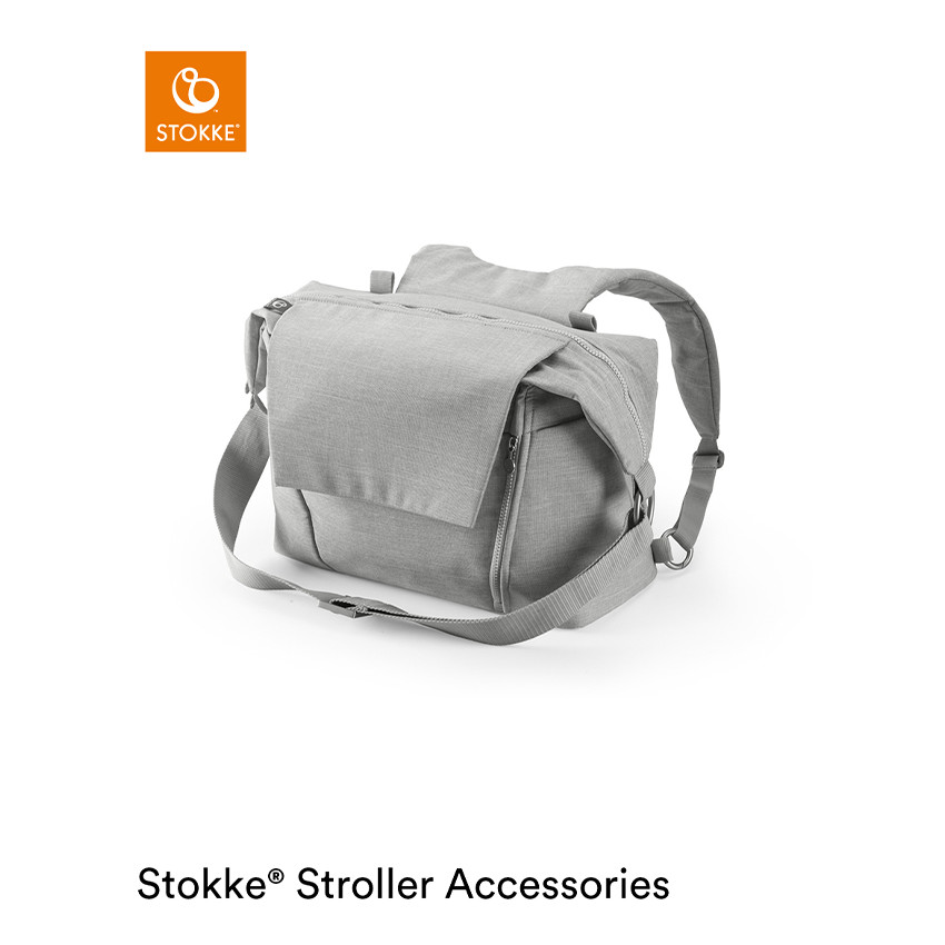 Luiertas – Grijs melange 