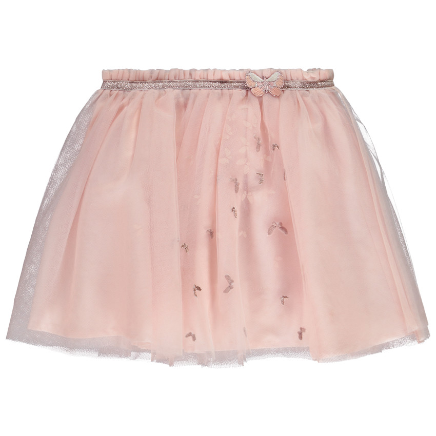 Volumineuze tule rok met vlinderpatroon voor meisjes 