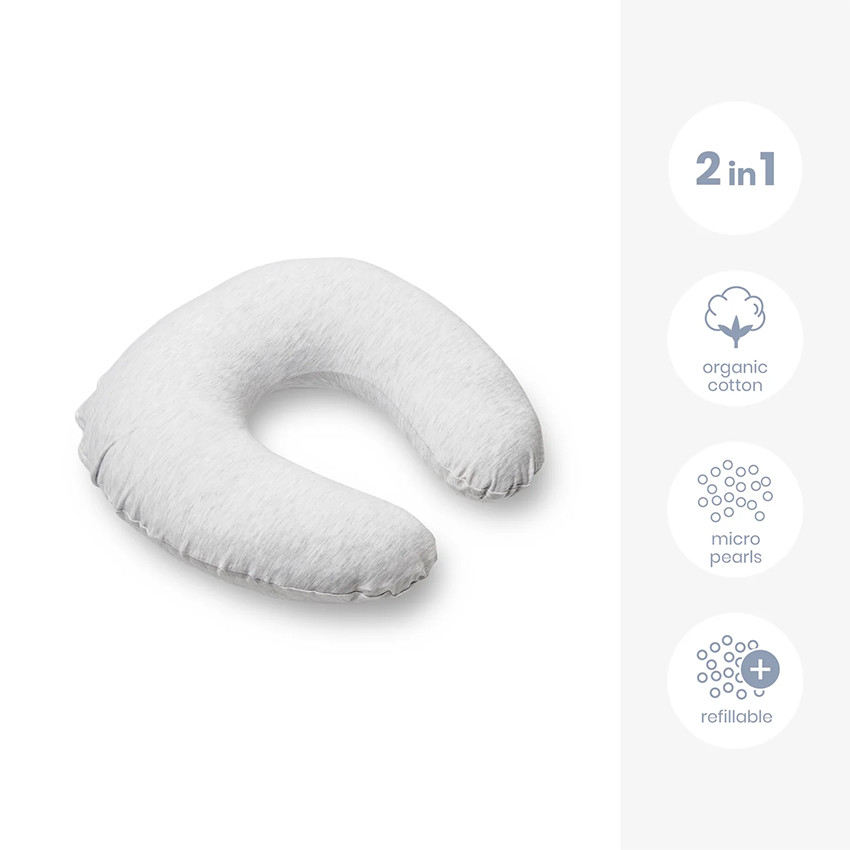 Coussin multi-usage Softy Blanc Chiné 