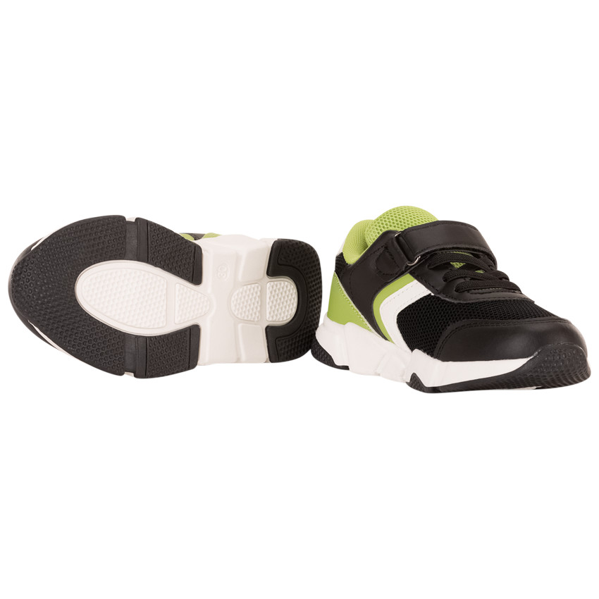 Sneakers met elastische veters en velcro voor jongens 