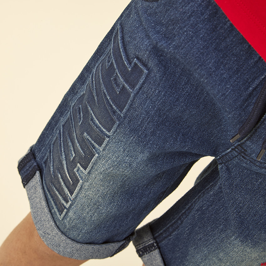 Bermuda met reliëfpatroon van Spider-Man Marvel voor jongen 