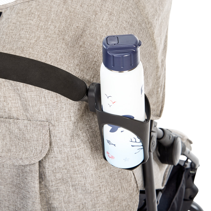 Kinderwagen trio Triade met autostoel en draagmand grijs 