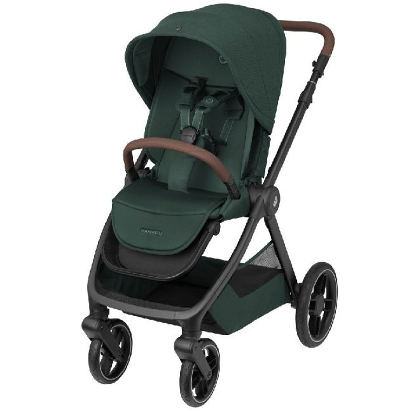 Kinderwagen + draagmand Oxford Plus Twillic Green 