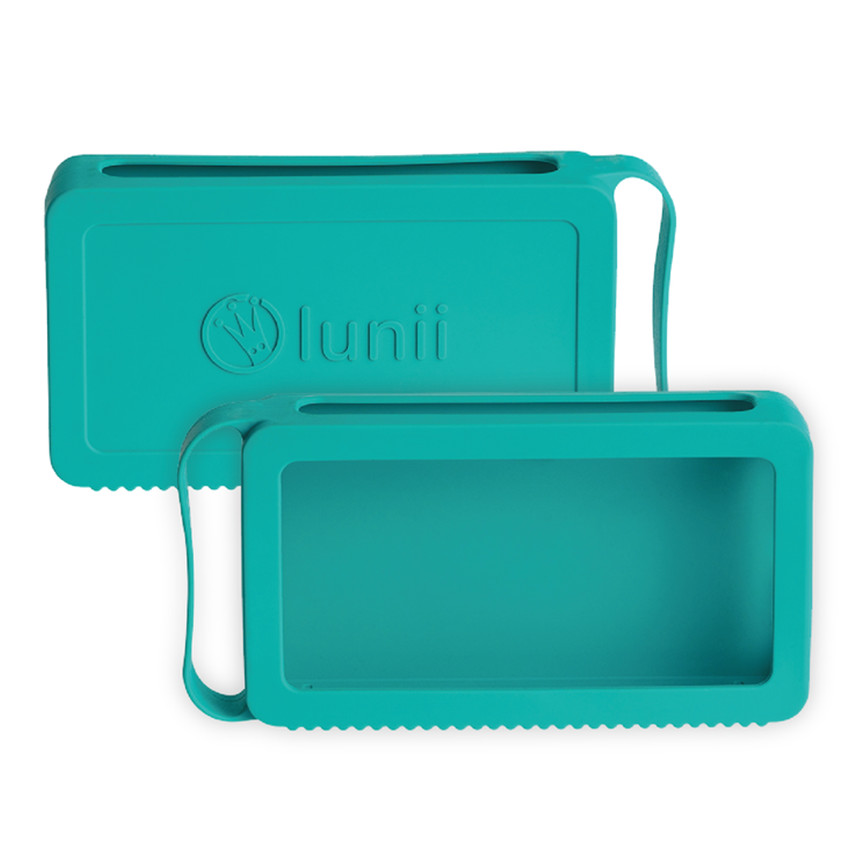 Beschermhoes voor verhaalmaker Odile blauw 