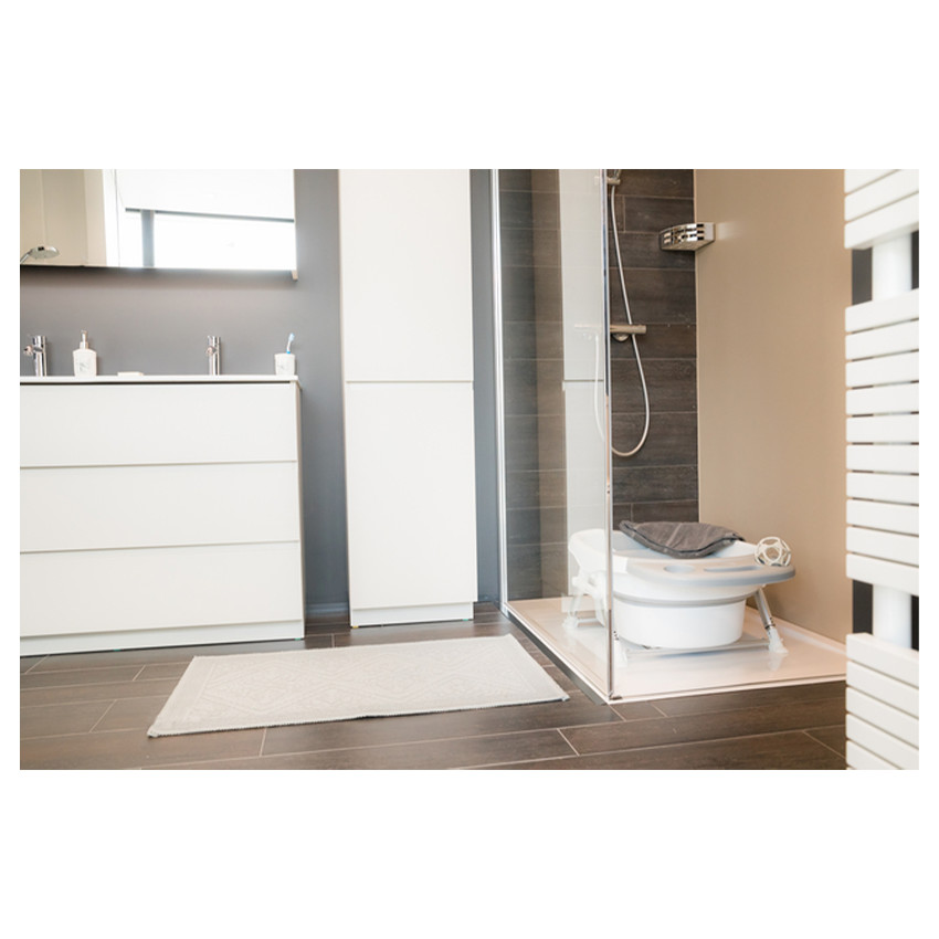 Bad voor douche Grijs/Wit 