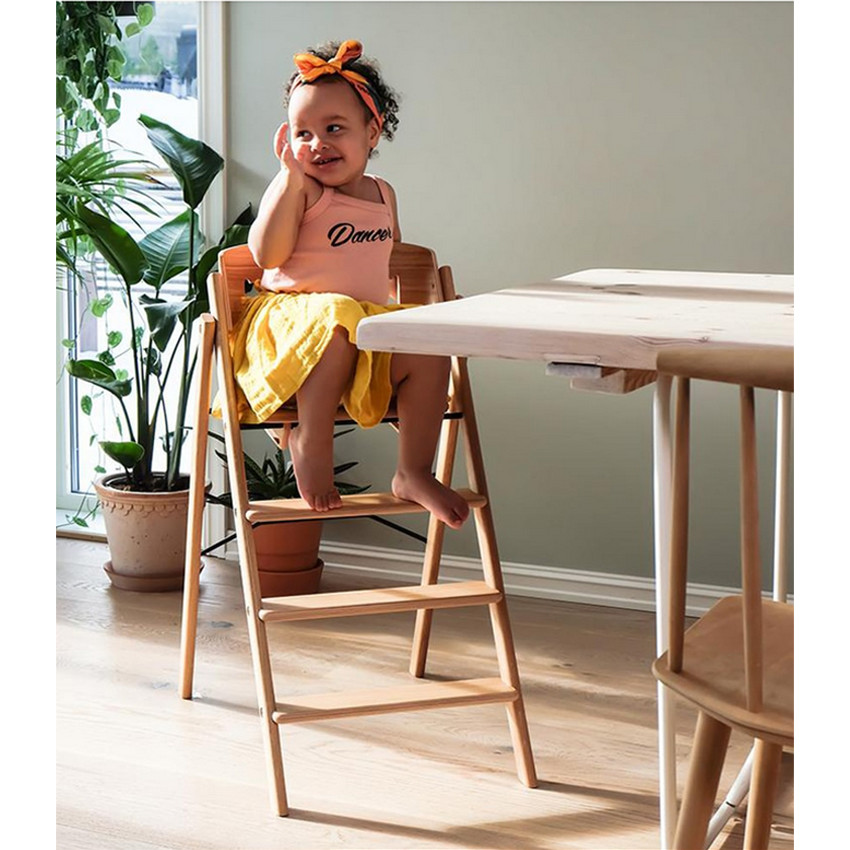 Chaise haute Kaos Klapp évolutive pliable Chêne Naturel 