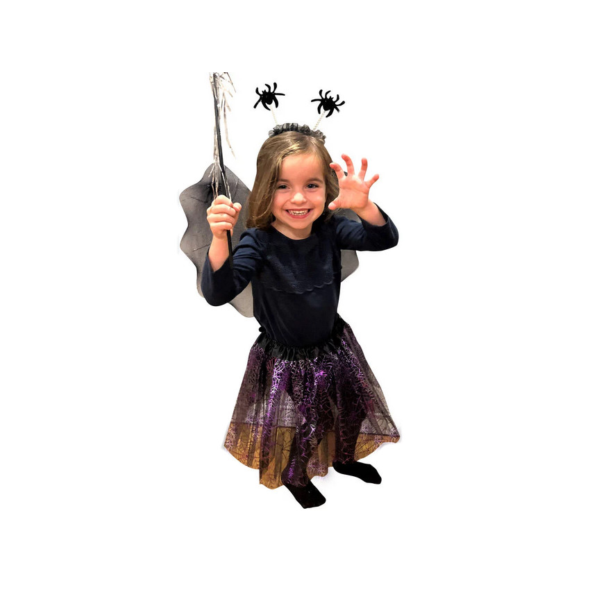 Déguisement halloween 2 pièces araignée ou citrouille - 4-7 ans 