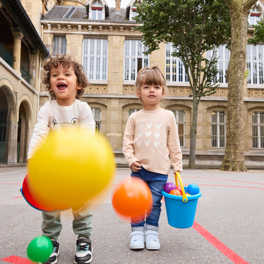 T-shirt manches longues printé pour bébé fille 