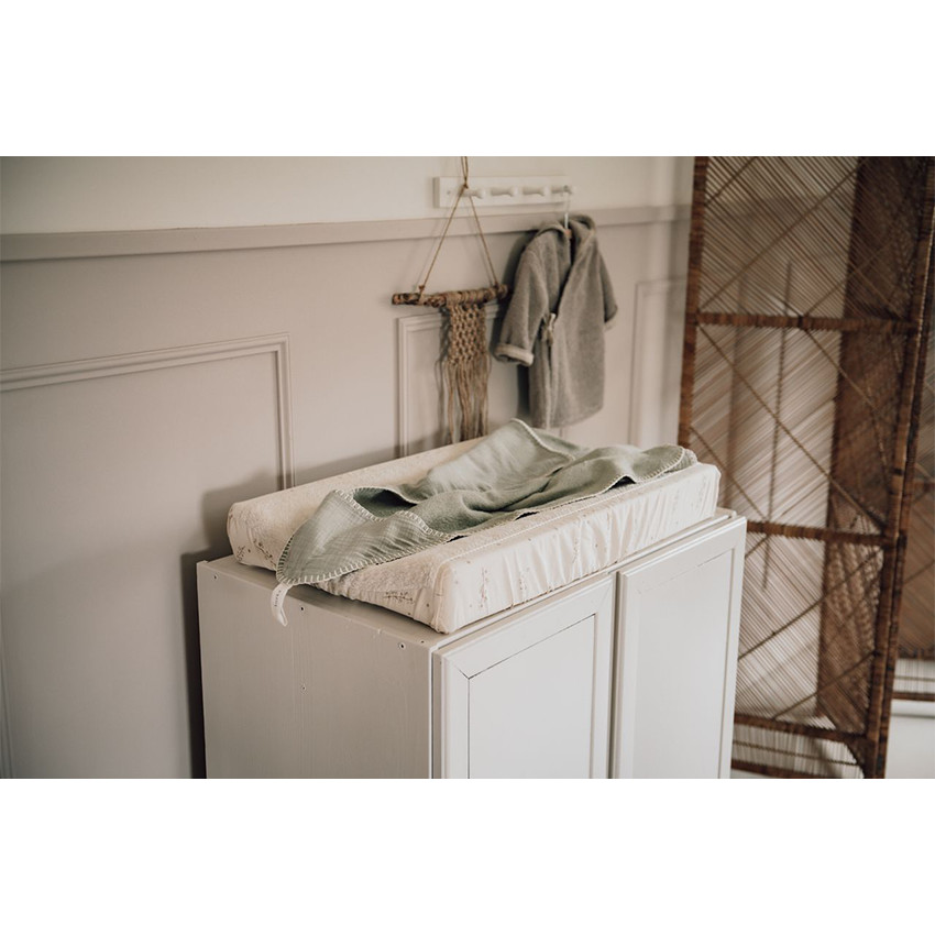 Housse matelas à langer Coast Warm White 45x73cm 