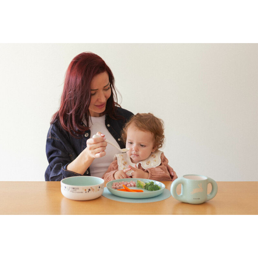 Eetset Wonderland 6m+ Blauw 