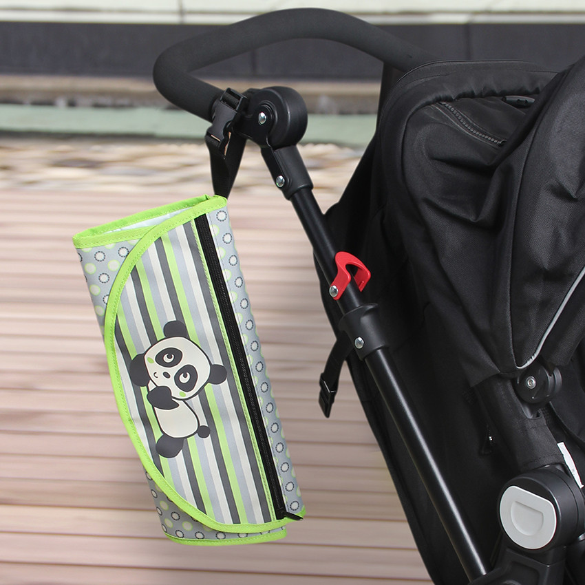 Matelas à langer de voyage - Thème Panda 