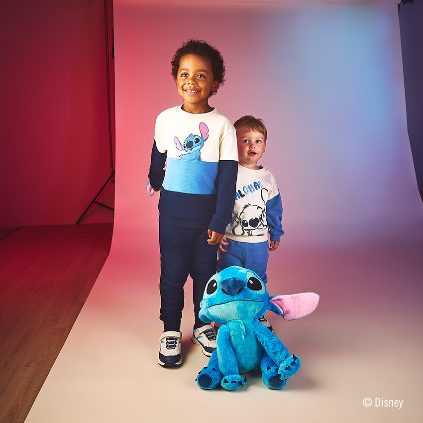 Ensemble joggingbroek + sweatshirt Stitch Disney voor jongen 