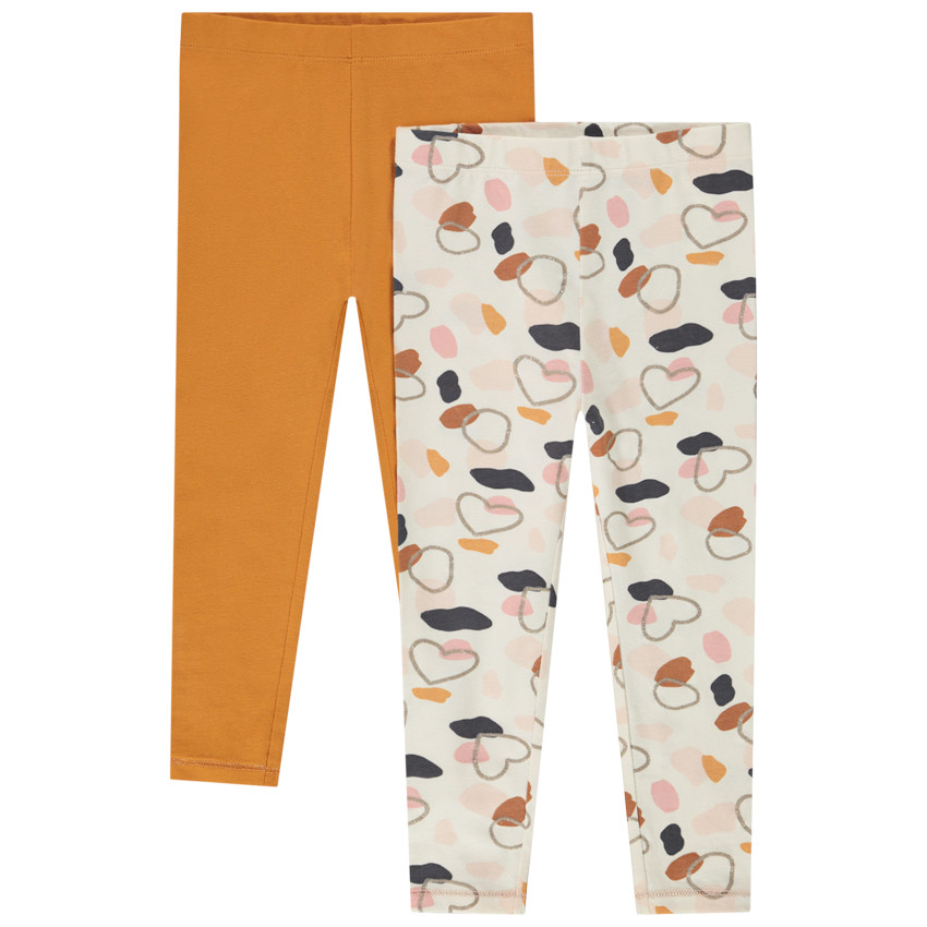 Lot de 2 caleçons en jersey pour bébé fille 