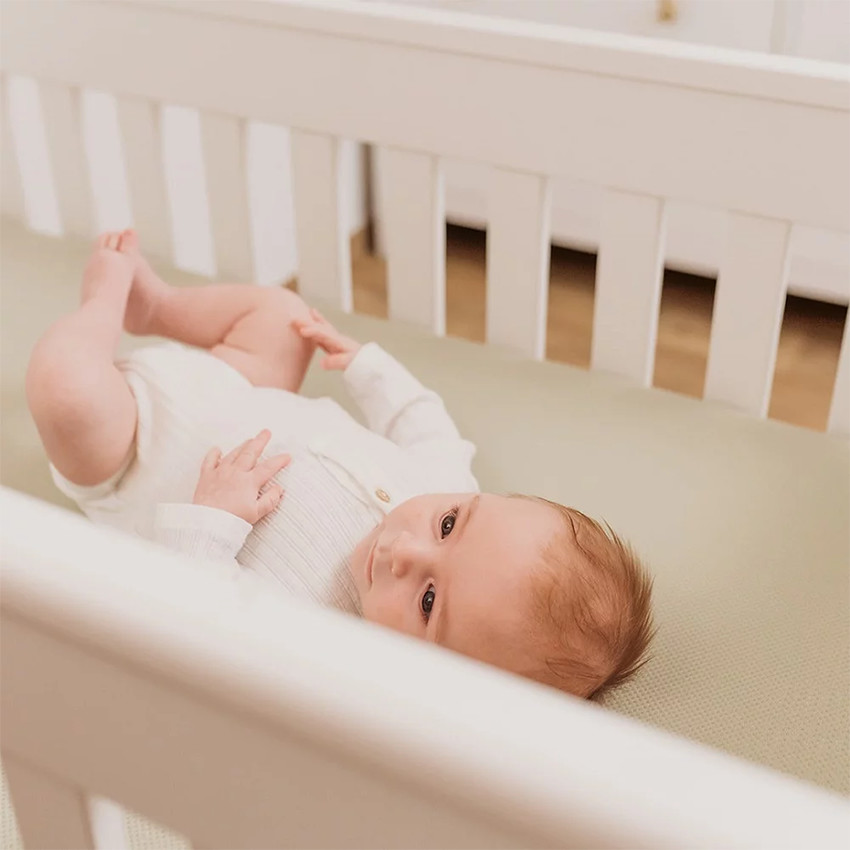 Drap housse Sleep Safe 70x140cm Olive 