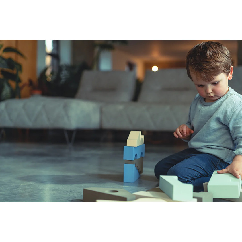 Puzzel Blocks in schuim Sky 