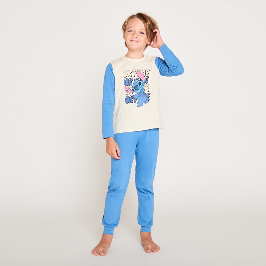 Set pyjama 2 delen Stitch Disney voor jongens 