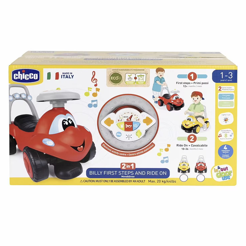 Billy 2 in 1 Loopwagen Eco+ 