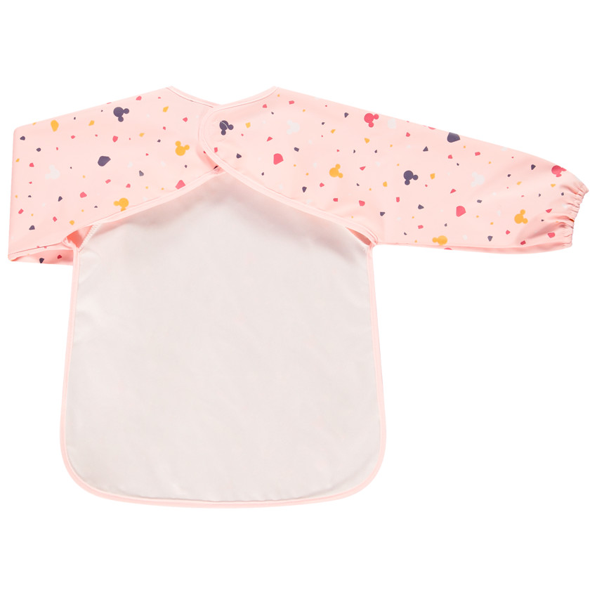 Bavoir tablier à manches longues Disney Minnie à scratch 