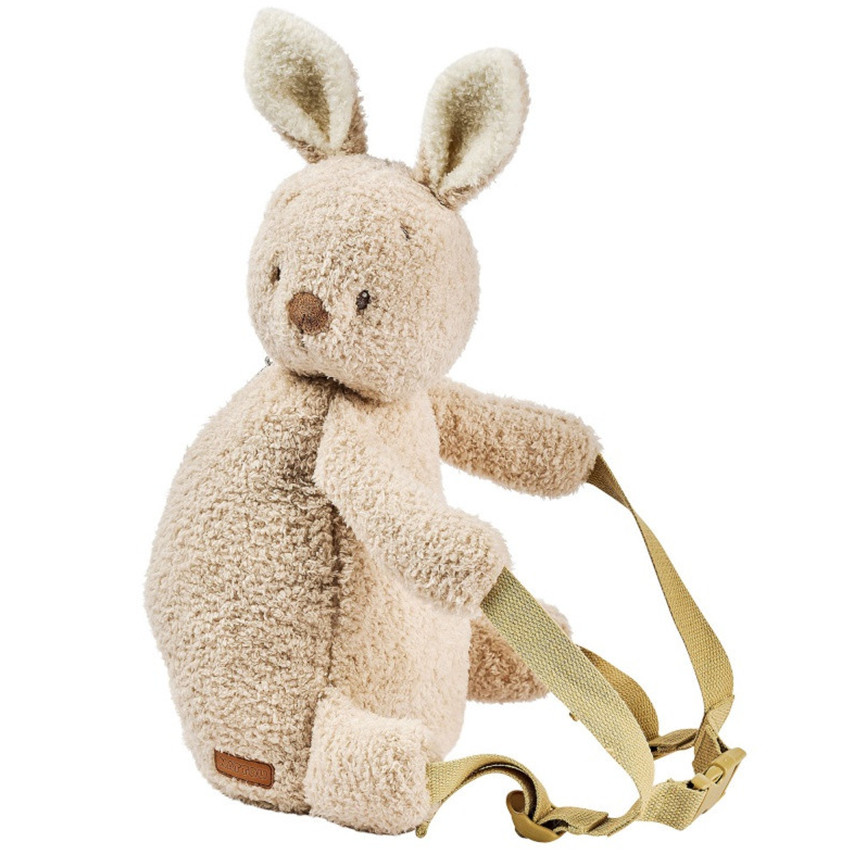 Sac à dos Teddy lapin - Ecru 