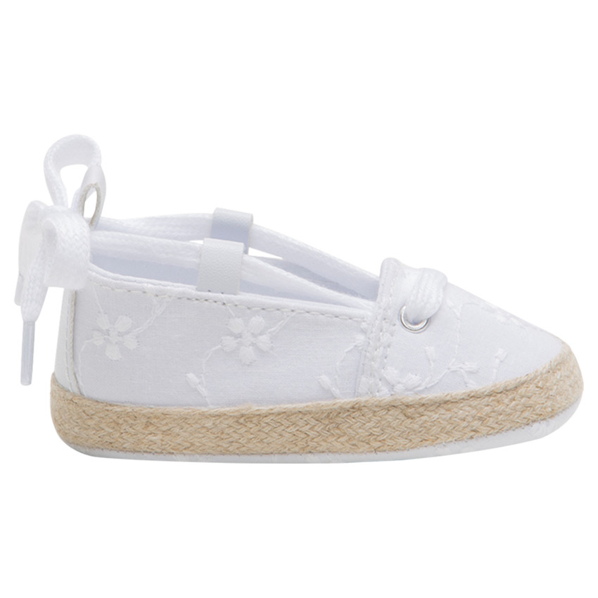 Espadrilles souples avec motif brodé  