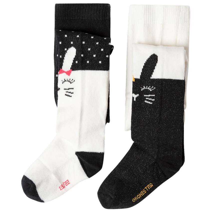 Set van 2 dikke panty