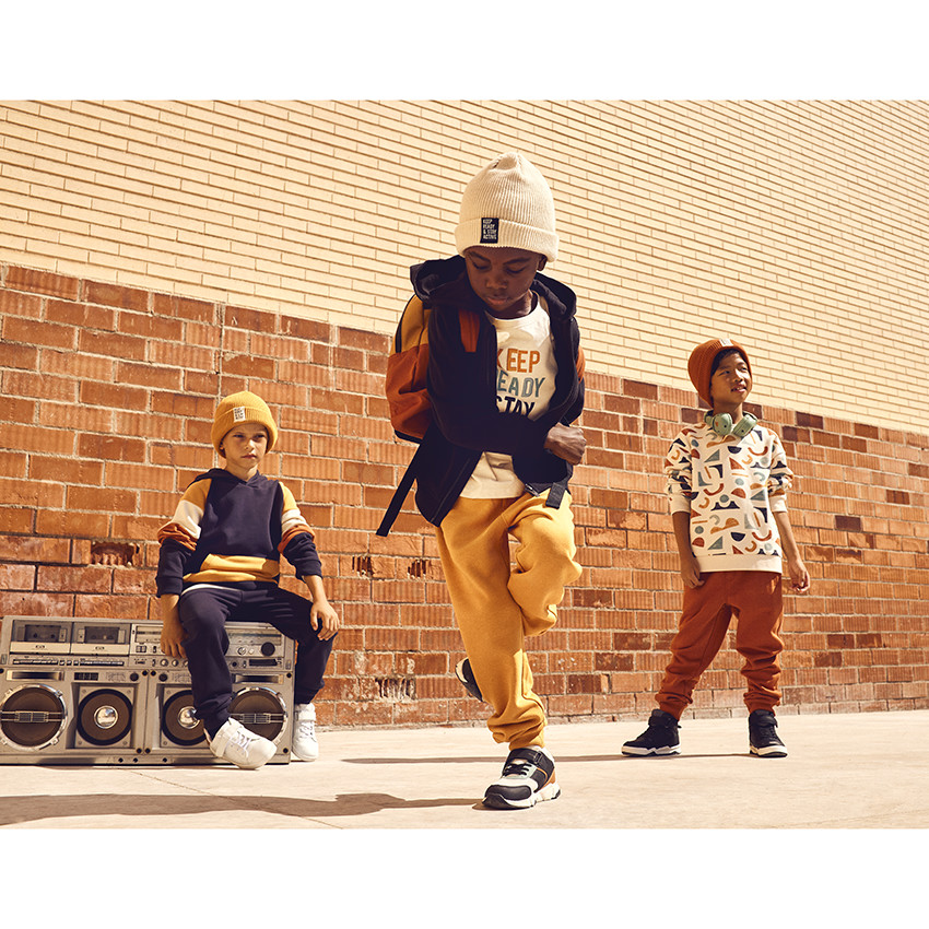 Jogging en molleton uni pour garçon 