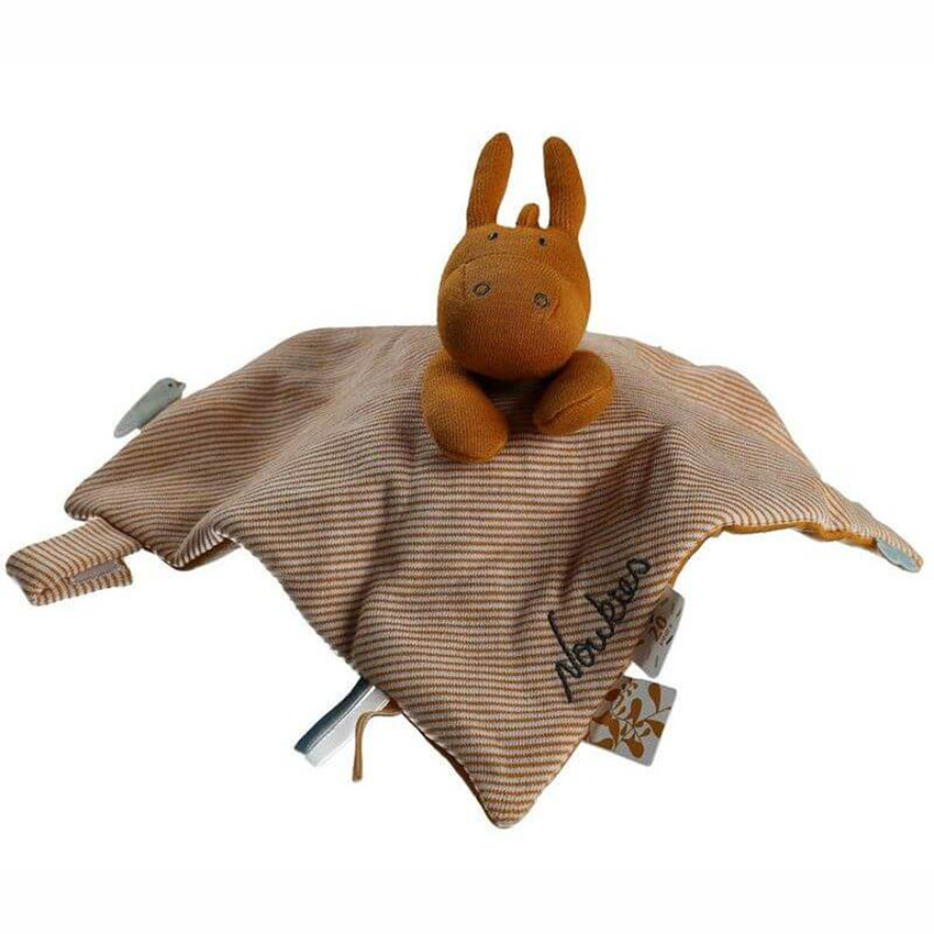 Doudou Paco en coton - Ocre 