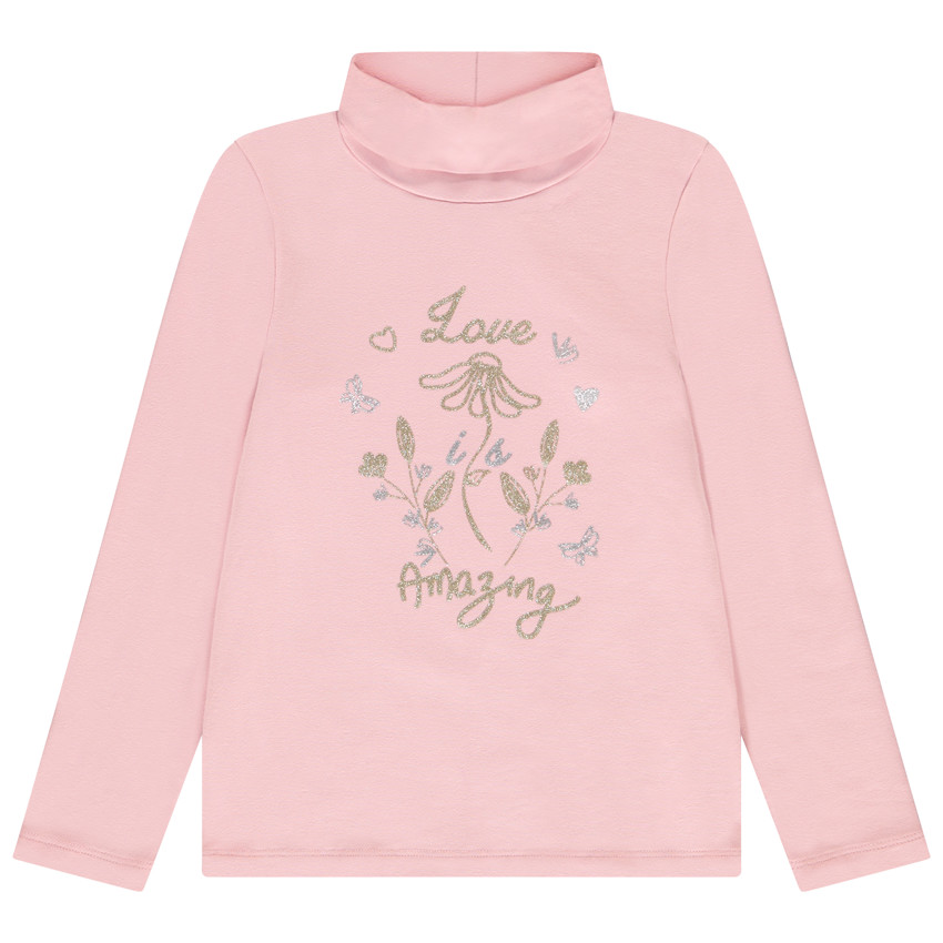 Ondertrui met glinsterende print voor meisjes 