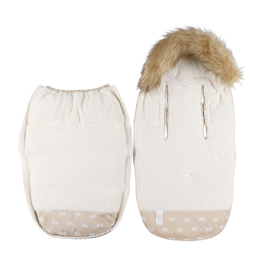 Voetenzak waterafstodend universeel Beige Olifant 