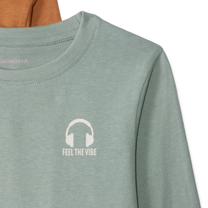 Lot de 3 t-shirts manches longues unis pour garçon  