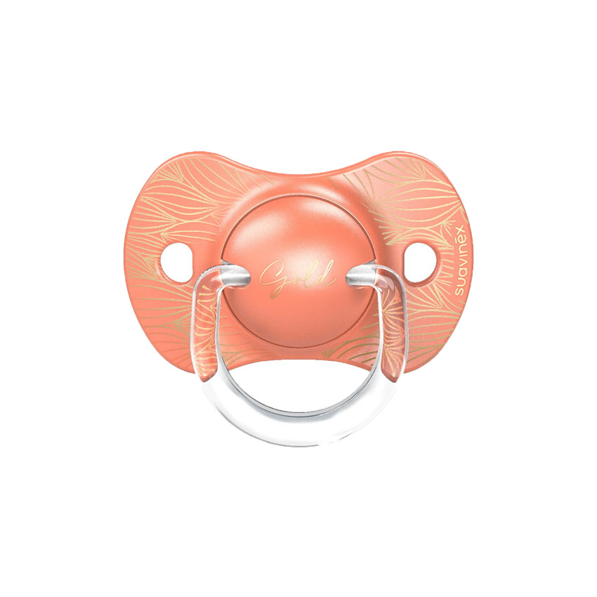 SILICONNE S PHYS SOOTHER S 18M PREMIUM GOLD OR L3 