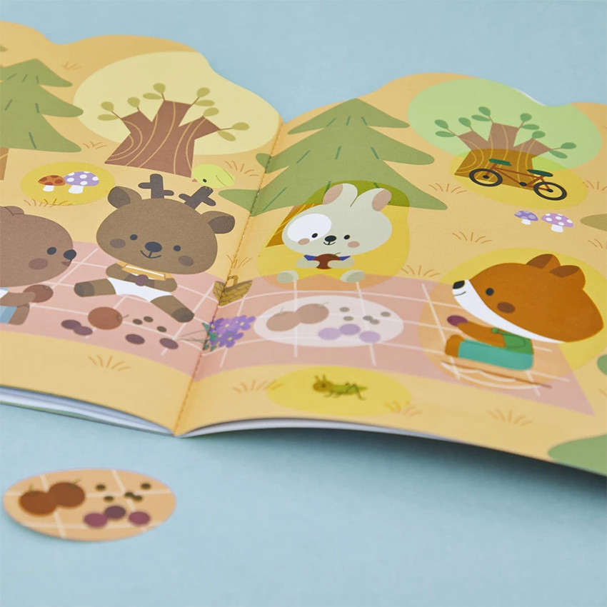 Cahier de stickers La Forêt 