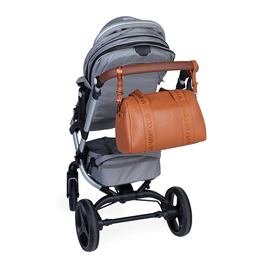 Luiertas Mommy Club Signature Vegan Leder Bruin  