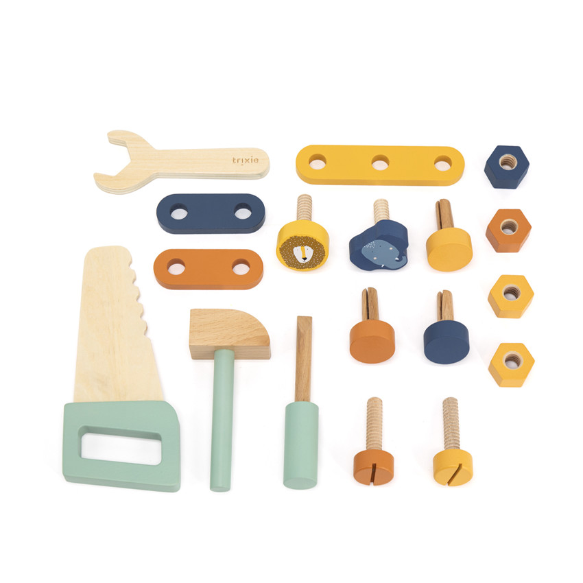 Boîte à outils en bois  