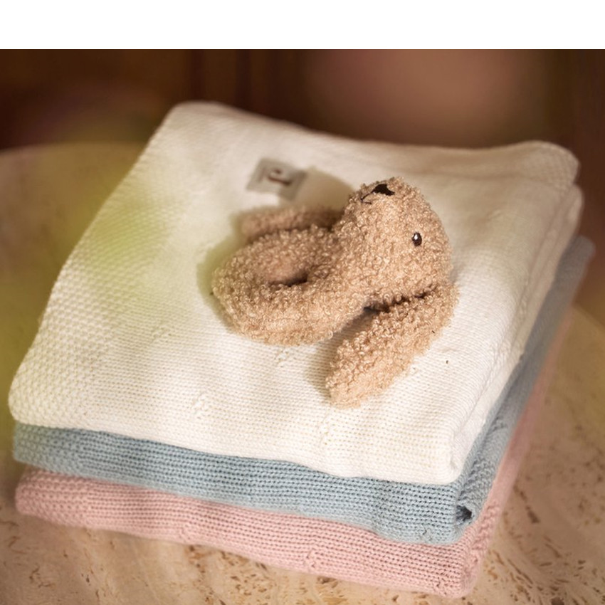 Couverture - Cosy Knit - Sea Green - 100x150 cm 