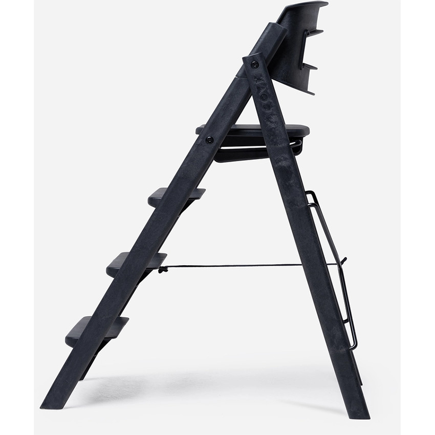 Chaise Haute Kaos Klapp Set Complet Plastic recyclé évolutive Charcoal Black 