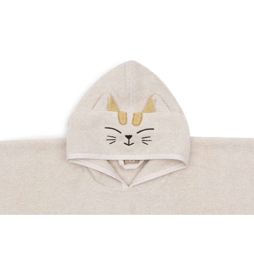 Poncho de bain éponge Charlie le Chat 