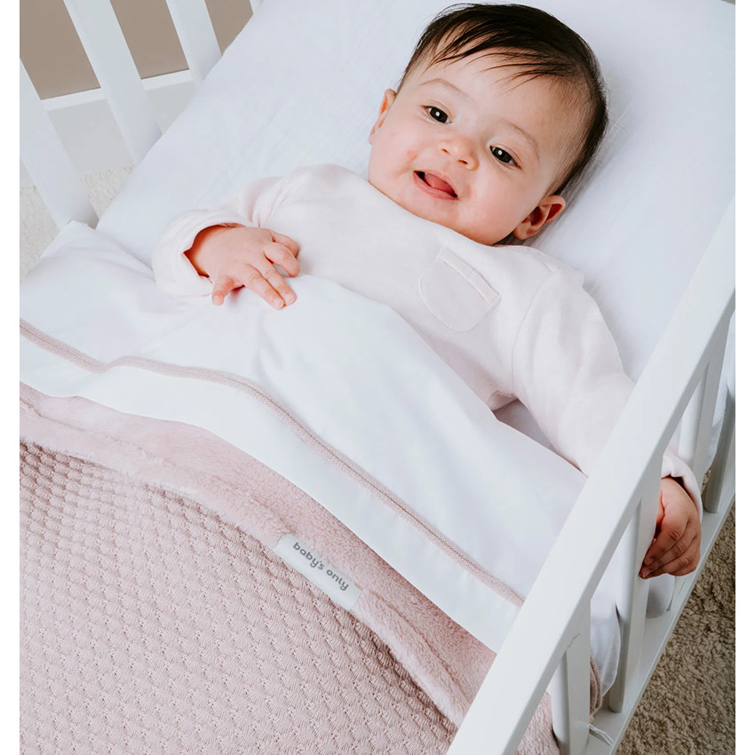 Couverture lit bébé Teddy Sky Urban Taupe 