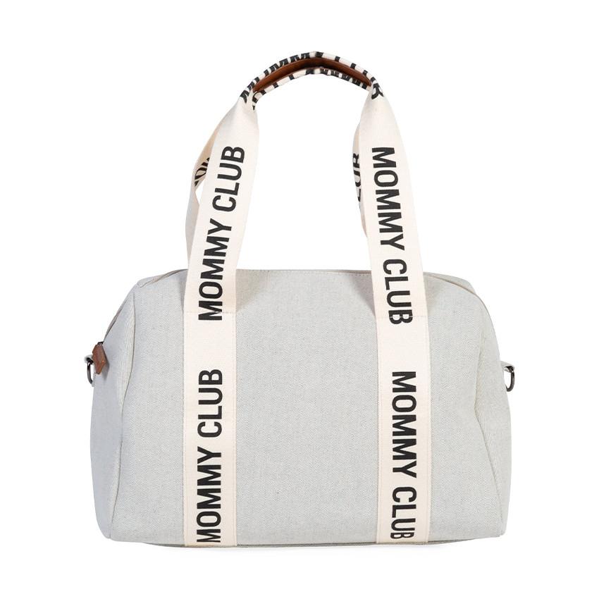Luiertas Mommy Club Signature + verschoonmat off white 