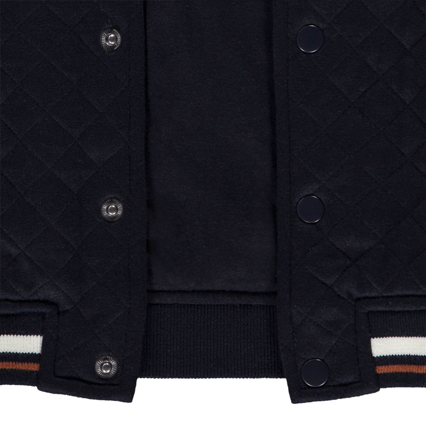 Gekleed teddy vest voor babyjongen 