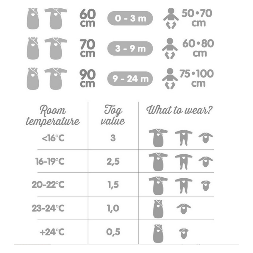 Gigoteuse avec manches amovibles 60 cm - Macchiato Teddy 