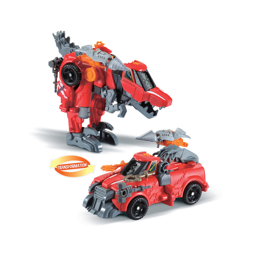 Voiture Switch & Go Dinos Warrior super vélociraptor 