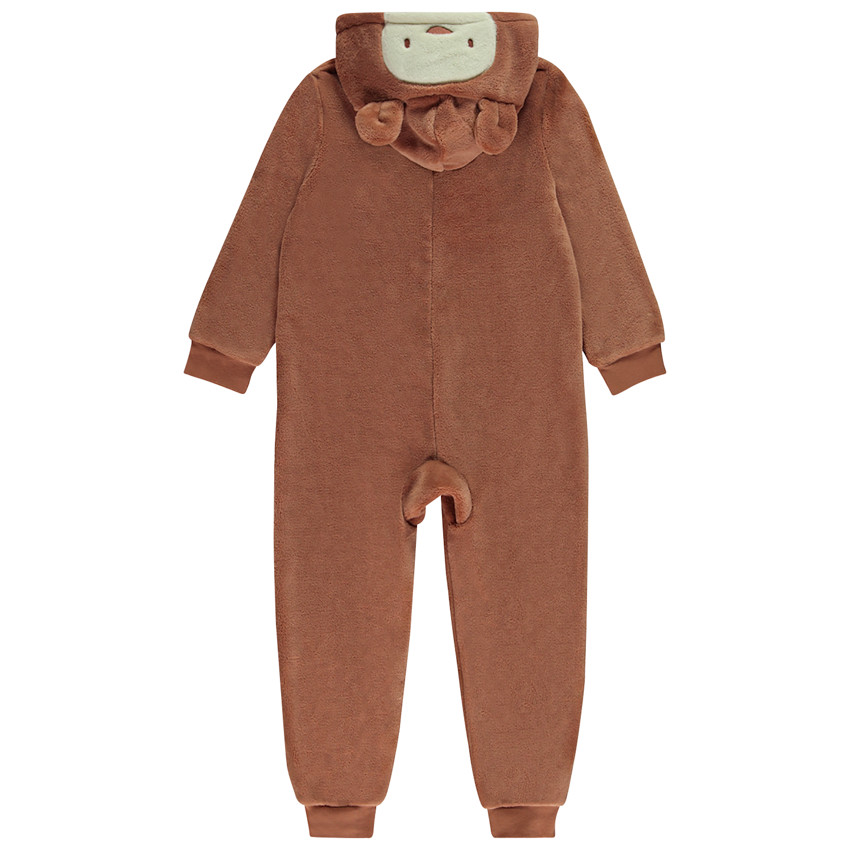 Pyjama topper aap in sherpa voor jongens 