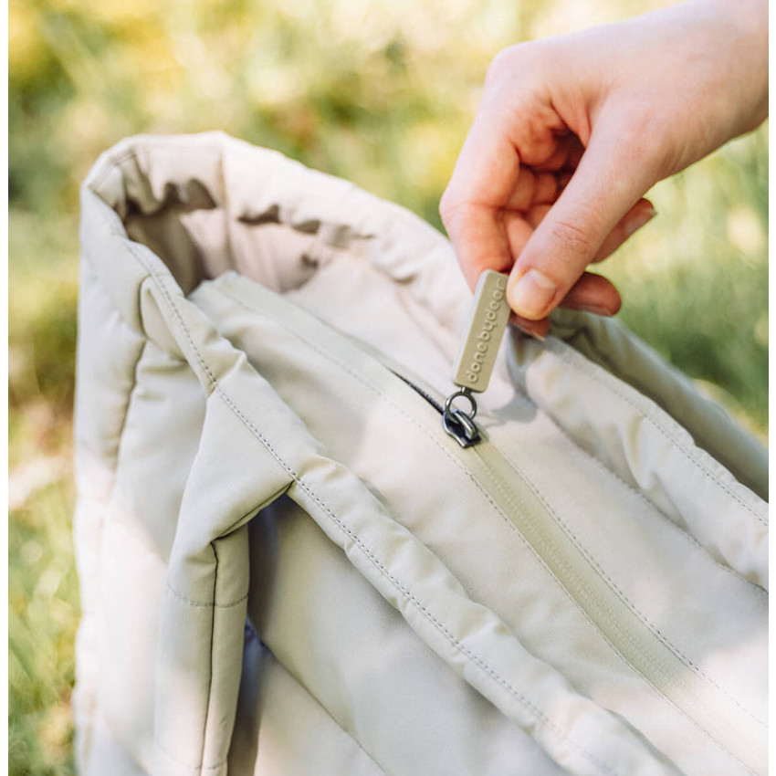 Sac à langer fourre-tout matelassé Sable 