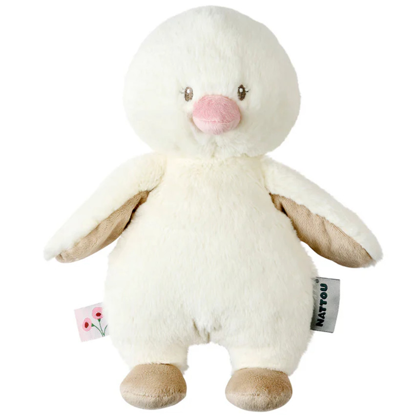 Knuffel eendje - Fanfan - Zand - 30 cm 