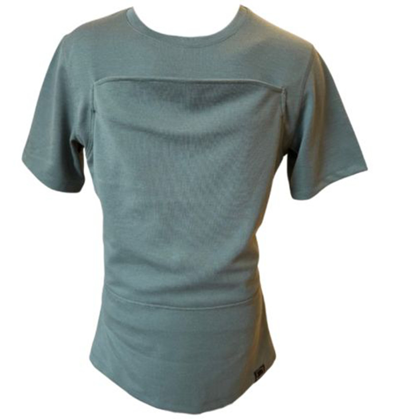 T-shirt Porte-bébé Homme Taille M Vert 