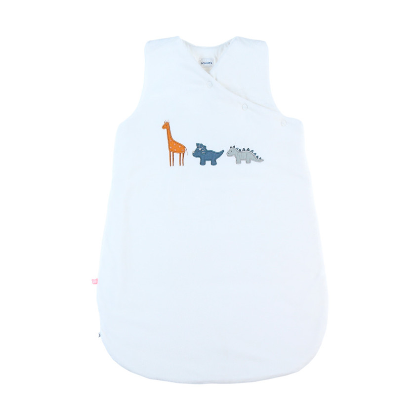 Gigoteuse en veloudoux 70 cm TOG 2 Tiga, Stegi & Ops écru 