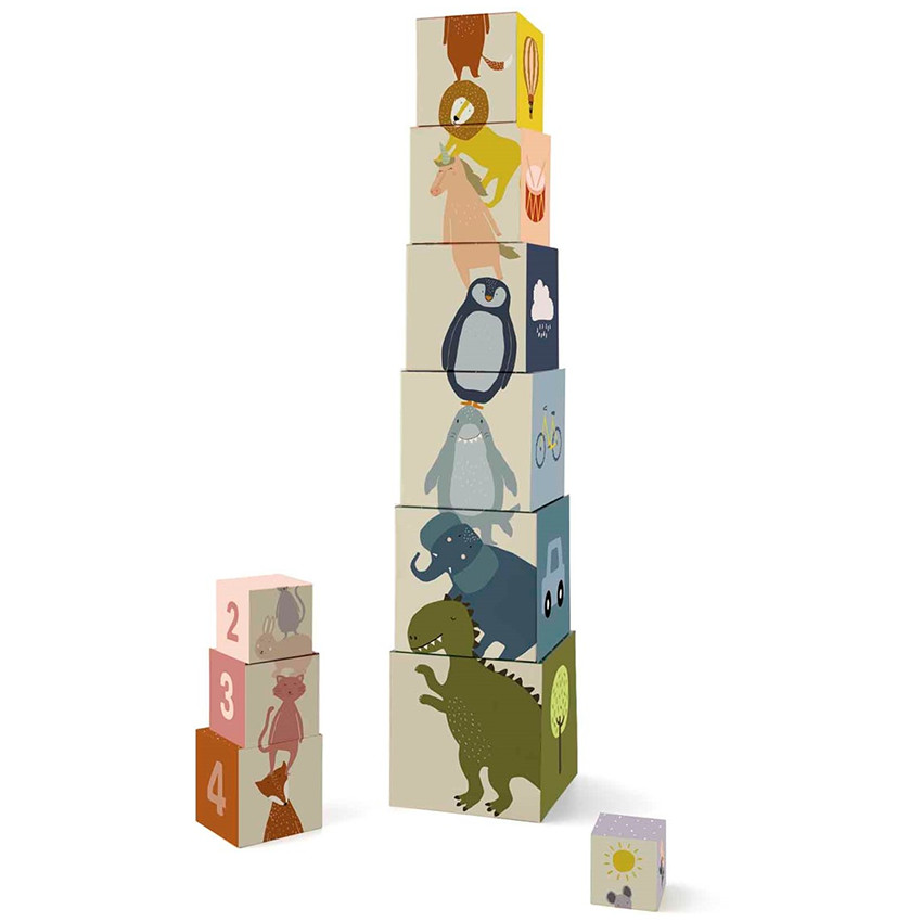 Jouet 1er age Blocs à empiler 