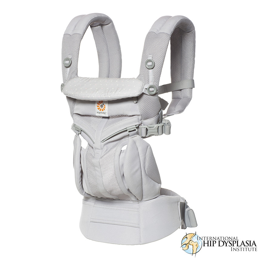 Porte-bébé Omni 360 Cool Air Mesh tout-en-un - Gris perle 